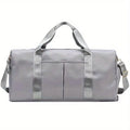 2024 New Oxford Cloth Gym Yoga Bag Fashionable Zipper Casual Weekend Shoulder Bag Including Shoe Compartment for Travel Fitness