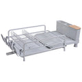 Kitchen Plate Aluminium Dish Drying Rack Plastic Tray Dish Drainer Rack Sink Holder
