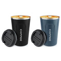 510ml Portable Stainless Steel Tumblers Smart LED Temperature Display Insulated Travel Cafe Cup Mugs for Daily Coffee Vacuums