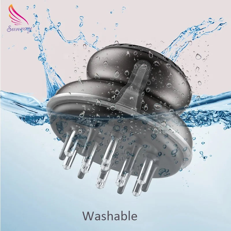 MRIYA New Technology Scalp Massage Nutrient Liquid 30ml Hair Brush Comb for Hair Growth & Hair-Loss Prevention