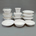 PFAS Free Biodegradable Disposable Sugarcane Bagasse Soup Salad Bowl with Lid for Party 8oz-32oz