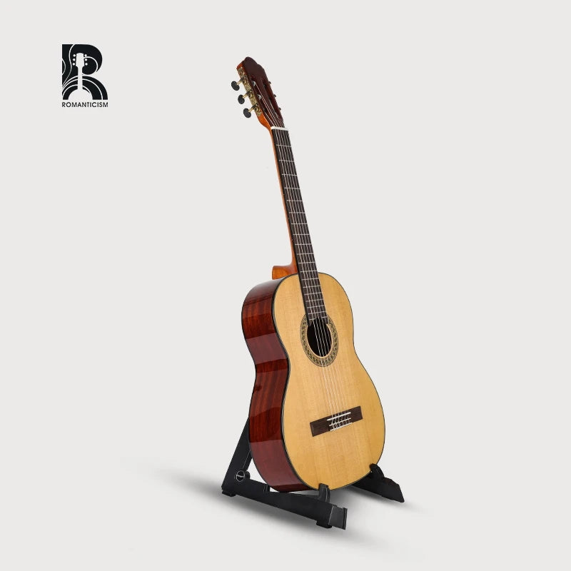 ZY-STC01 RM Rainbow Custom Professional Classical Guitar Kit Solid Spruce Top Mahogany Back/Side Okoume Neck Laurel Fingerboard