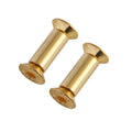 Custom Brass Flat Head Solid Rivet Fastener Bolts Handle Tool Rivet Screws