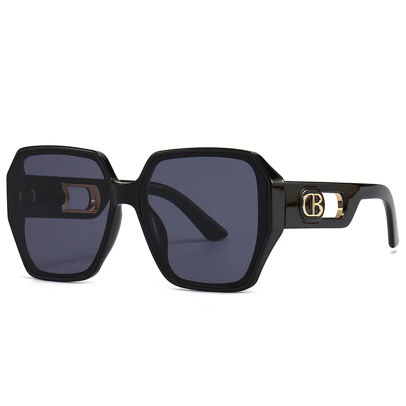 Retro Sunglasses Vintage Sunglasses Big Square Rectangle Glasses Trendy Y2K for Women Aestheticd