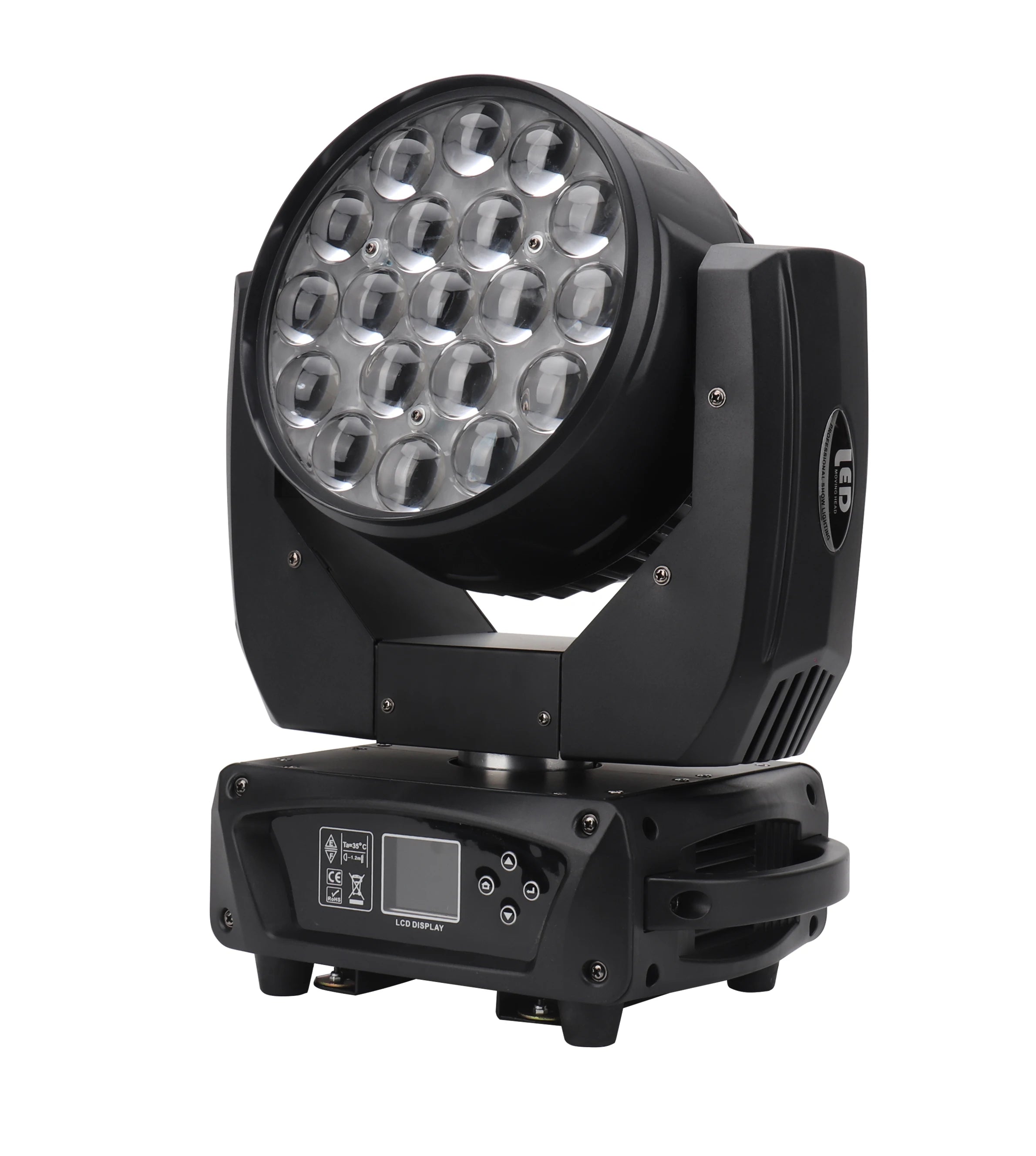 19pcs Zoom LED 4in1 RGBW Dj Moving Head Led Stage Light