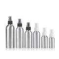 30ml Silvery Aluminum Recyclable Spray Bottle with Pump Spreyer for Skin Care Serum