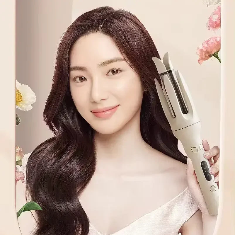 Portable Curling Comb Elastic Hair Band Fixed Straightening and Curling Switch a Must-have for Travel