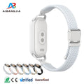 Strap for Xiaomi Smart Band 10 9 8 Bracelet Sports Elastic Braided Nylon Belt Correa Wristband