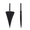 Custom Logo Waterproof  Rain Sunshade Straight Long Umbrellas Black Men Sombrillas  With Long Handle  Low Price