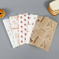 Factory-Issued Biodegradable Disposable Double Single Printing Paper Wrapping Unique Personality Hot Dogs Burgers Packaging