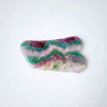 Huiying Popular Wholesale Natural Fluorite Gua Sha Board square jagged Shape Bar Beauty Scrapping Guasha