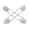 Household Cabinet Lock Door Lock Buckle Anti-pinch Lock