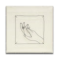 Creative Hand in Hand Metal Wire Wall Decor Abstract 3D Wire Wall Art for Hotel Room