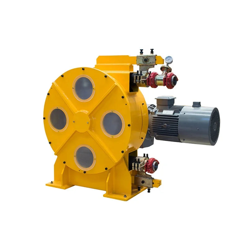 Industrial Peristaltic Hose Squeeze Pump for Foam Concrete and Abrasive Slurry Transfer MegaBDM