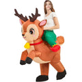 Christmas Party Costume Inflatable Snowman the Gingerbread Man Christmas Tree Santa Claus Deer Christmas Costumes