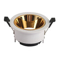 GU10 LED Module Aluminum Round Recessed Light Trims White Adjustable LED Downlight Holder Housing