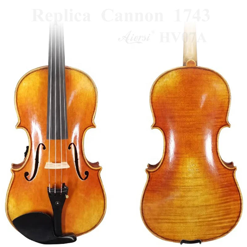 Sinomusik Brand High Grade Violin Cannon Italian Craft Master Handmade String Musical Instrument