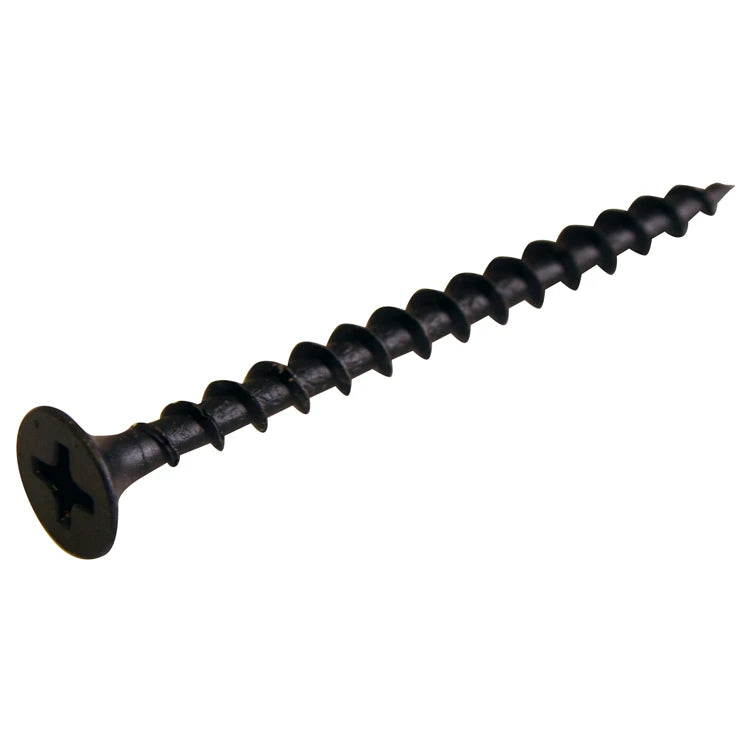 #6 #8 M3.5 M4.2 Black Phosphate Coarse Thread Flat Phillips Bugle Head Drywall Screws