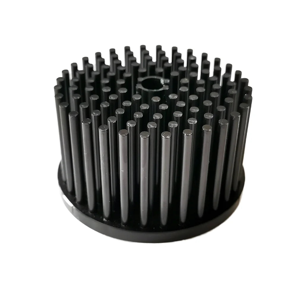 Standard LED Light Heatsink 70*40mm 12W Cold Forged Heatsink 70*40mm Round Pin Fin Heatsink