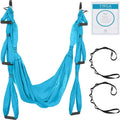 Aerial Silks Equipment Durable Nylon for All Levels Medium Stretch Aerial Yoga Swing Hammock Kit-Indoor/Outdoor Aerial Dance