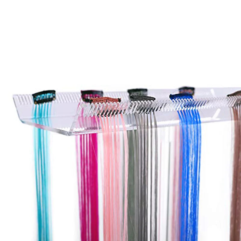 20 Inch Acrylic Wig Hair Extension Display Stand Holder Salon Display Racks