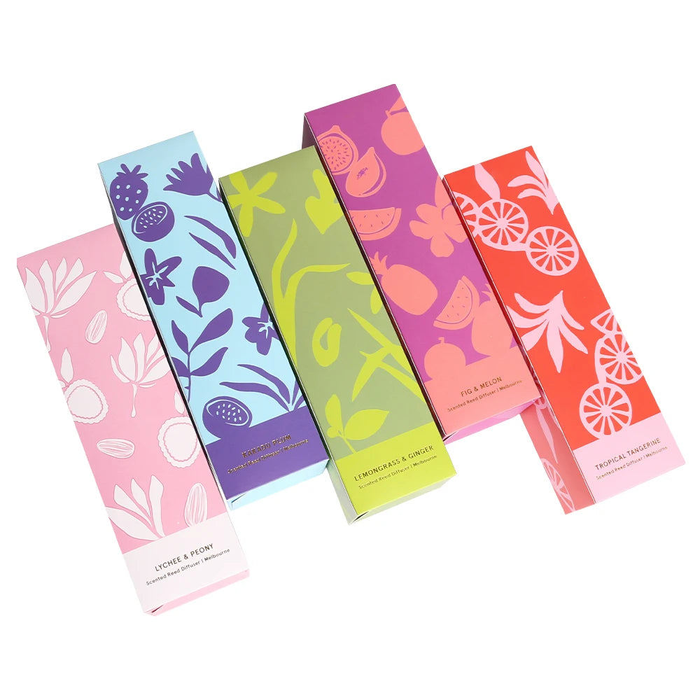 Wholesale Tube Candle Packaging Box Custom logo Candle Packaging Supplies Luxury Candle Packaging Embossed