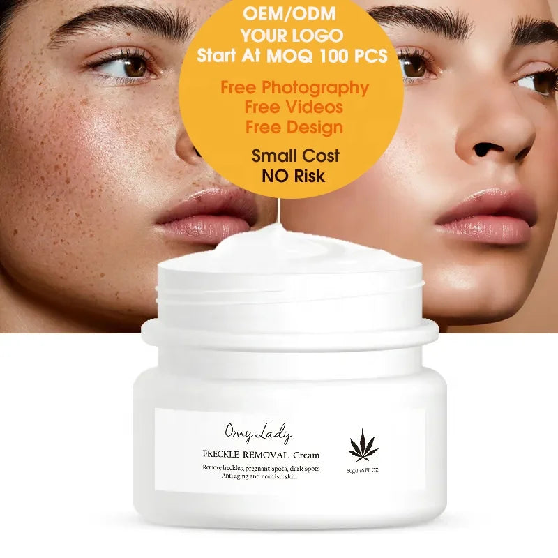 Yunnan Balala Popular Tea Leaf Extract Main Ingredients Facial Freckle Lightening Face Cream