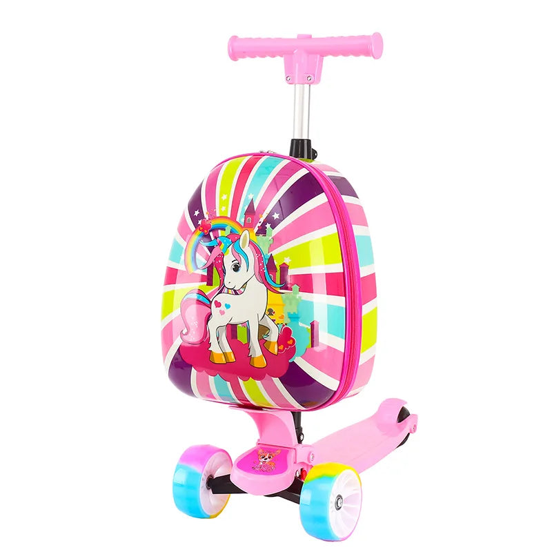 OEM Factory Kids Luggage Set for Travel Cartoon Abs Pc Wholesale Luggage Set Suitcase Factory Kid Trolley Suitcase Luggage