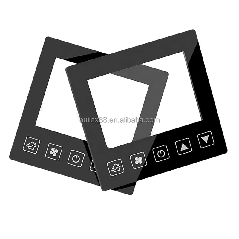 Custom 1mm Tempered Silk Screen Printing Glass Display Glass Panels Corning Gorilla Display Panel