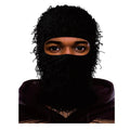 Winter Premium Striped Distress Balaclava One Size Yeat Shiesty Beanie for Daily Sports and Fishing