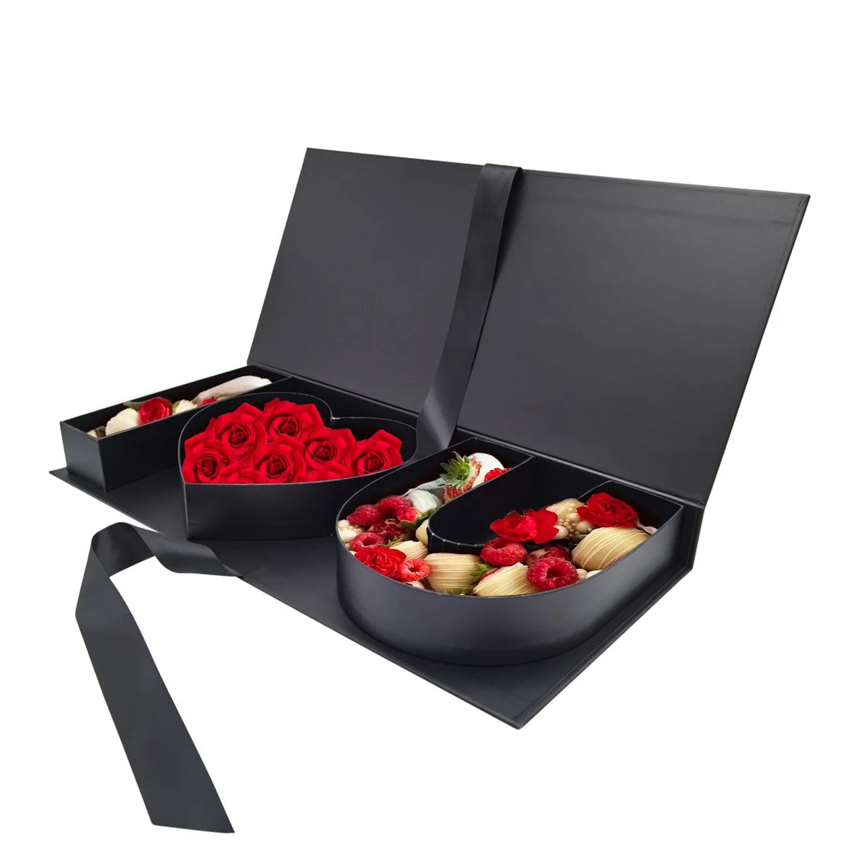 Fillable Chocolate Sweet Packaging Cardboard Letter I love You Shaped Gift Box for Flower Strawberry MegaBDM