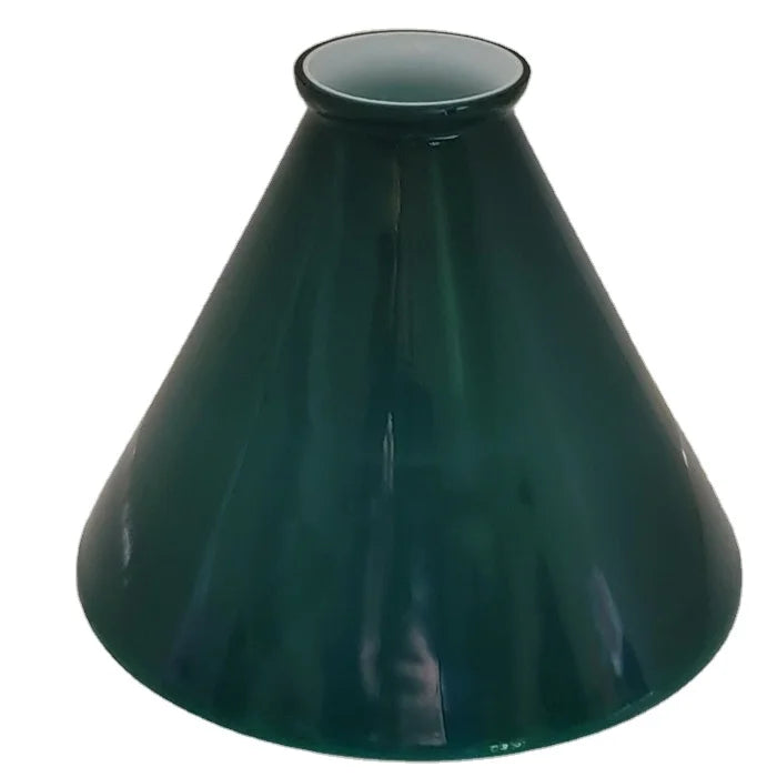 Green White Case Glass Cone Table Pendant Lamp Light Shade  for Pendant Wall Lamp