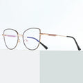 Computer Glasses Frame Blue Light Blocking Metal Eyeglasses Frame for Women Logo Custom Eyewear