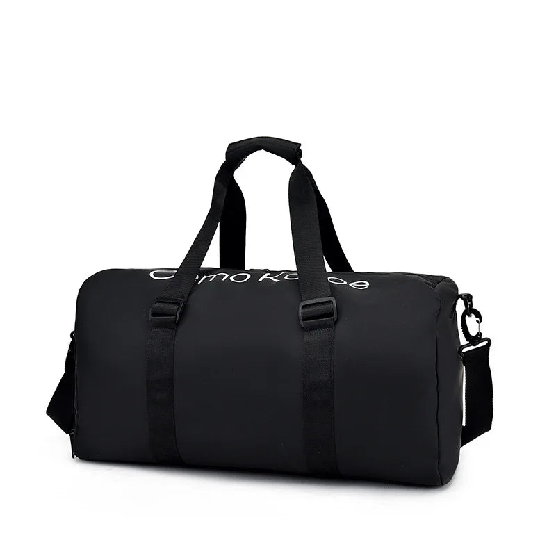 New Neutral Simple Fashion Waterproof Large Capacity Outdoor Sports Travel Bag Fitness Bag