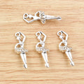20pcs 27x6mm Antique Silver Plated Ballet Dancer Handmade Charms Pendant:DIY for Bracelet Necklace