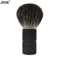 JDK Men's Badger Hair Shaving Brush with Metal Handle