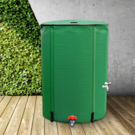 Custom Portable Garden 225l Foldable Rain Barrel Pvc Durable Rainwater Collection System Collapsible Rain Barrel for Garden