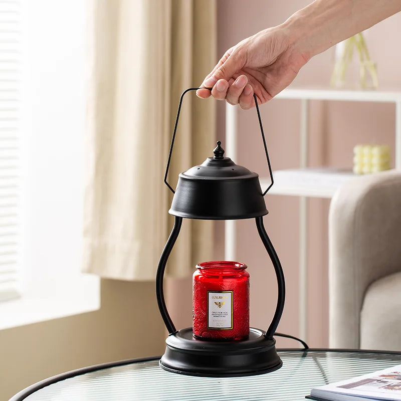 Hot Sale R417 MSH Flameless Scented Candle Melting Lamp Electric Ceramic Glass Wood Metal Stone Crystal for Room Decoration