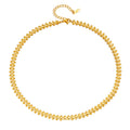 Unique Design 18K Gold PVD Stainless Steel Chain Tarnish Free Hypoallergenic Necklaces Gift Bracelets for Children
