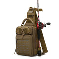 Professional Fishing Tackle Storage Bag Waterproof Single Shoulder Fishing Bag for Fishing Gear Storage