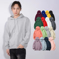 SanDian Winter Best Sellers Custom Logo Print Embroidered 280g Loose Unisex Oversized Hoodies Plus Size Men's Hoodies