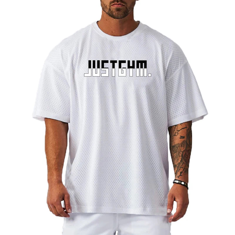Wholesale Men's Short Sleeve Oversized T Shirt Custom Plain Casual Street Wear Tops T Shirts