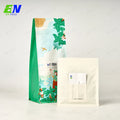 Digital Printing Coffee Bag with Card Pocket for Business Card