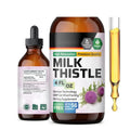 Private Label Supply Supplement Pure Milk Thistle Liquid Drops Milk Thistle Extract for Liver