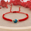 Go2boho Bohemia Natural Stone Children's Bracelet 2020 Fashion Rope Braided Adjustable Pink Anniversary Gift Jewelry