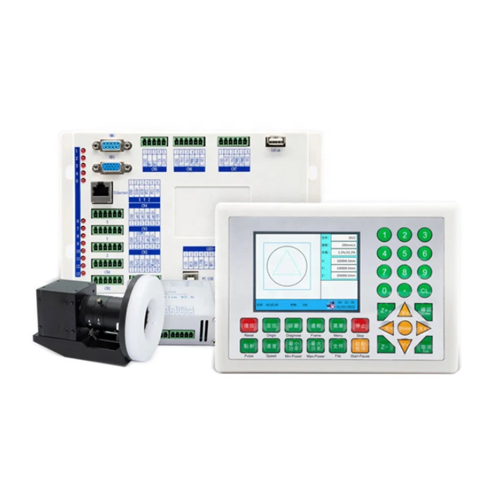 Ruida Laser Mixed Cutting Control Card RDV6332M 2 Laser Channel USB CCD High Power CO2 New 4-Axis Metal Non-Metal Cutting