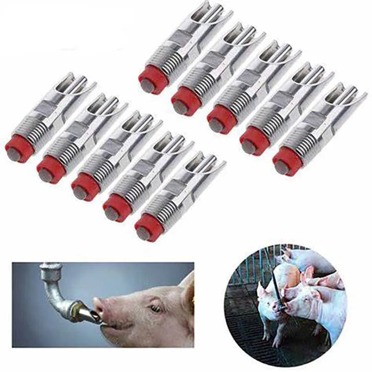 Livestock Nipple Drinker System Automatic Drinking Water Equipment for Pig