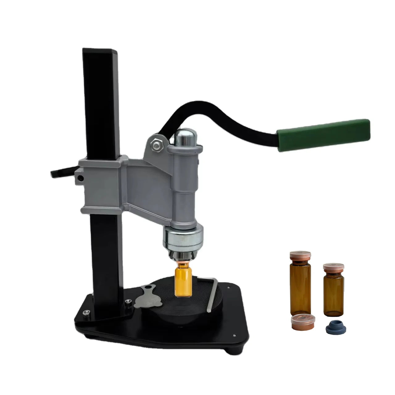 Factory 13/20mm DIY OEM Hand Operated Bottle Cap Crimping Machine Vial Crimper Manual Sealer