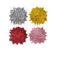 Wholesale 75mm Heat Press Sparkling Sequin Star Patch Iron on Bling Silver Gold Pink Red Star Patches for Garment Bags Caps