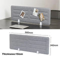 Easy Installation 3D Screen Polyester Fiber Acoustic Panel Sound Insulation Wall Partition for Home Office Workshop Modern Desk